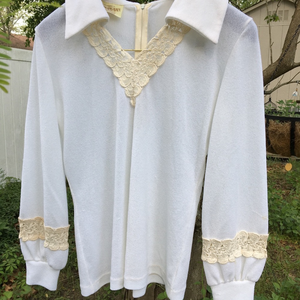 California West-set vintage blouse